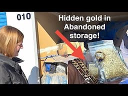 Hidden gold in an abandoned Storage Locker! I thought it was a bust!