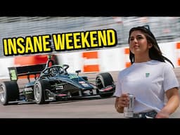 My First Indy NXT Race! *St.Pete Raceday Vlog*