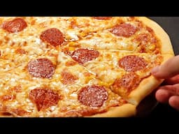 Perfect Homemade Pizza You'll Ever Eat! How to Make Best Pizza Recipe!