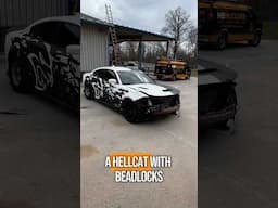 A Hellcat On Drag Wheels At Auction!? Oh…