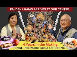 Palden Lhamo Arrives, Historic, Consecration, Fours Years in the Making, Toronto Tibetan Community