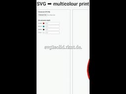Turn SVGs Into Multicolor 3D Prints #3dprinting #SVG #logo #MakerUpdate