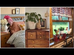 Vintage style Cottage Home Decoration Ideas. Vintage style home decor. #vintagestyle #homedecor #diy