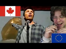 I Am Canadian Commercials (Molson Canadian Beer) EUROPEAN REACTION