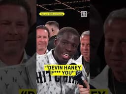 HITCHINS CALLS OUT HANEY!!! 😳
