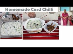 Homemade Curd Chilli I Mor Milagai I Traditional South Indian Recipe