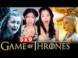 Foreign Girls React | Game of Thrones S5 Ep 9 "The Dance of Dragons" | First Time Watch