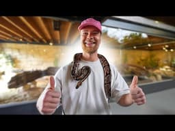 REPTIELENHUIS BEZOEKEN MET GEVAARLIJKE DIEREN!! #4265