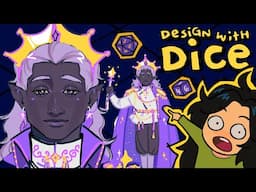 I designed a MISTWIND character with DICE - Character Design Draw with Me