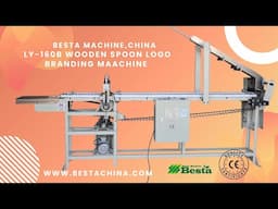 Wooden Spoon Logo Branding Machine NEW DESIGN