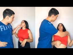 Try Not To Laugh Watching Andrea Lopez TikTok | Funny Isaac & Andrea TikTok Compilation Part 1