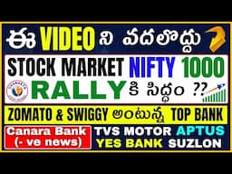 US markets live,Stock market tmrw,Yes bank,Aptus,Swiggy,Zomato,uzlon,TVS,Canara bank,NIFTY.