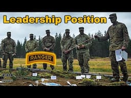 Best Advice (Hack) for a "Leadership Position" at Ranger School