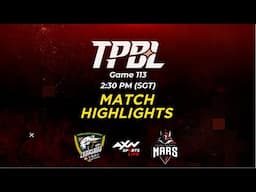 Game 113 - Taipei Taishin Mars vs Taoyuan Taiwan Beer Leopards