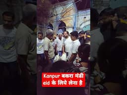 kanpur बकरा मंडी eid के लिये बकरा यहां मिलेगा #bakramandi #kanpur