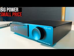 The  $140 SMSL PA40 - A Desktop Class D Amp with a Twist!