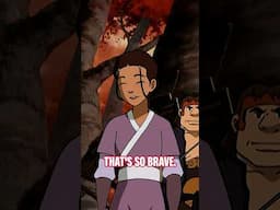 Katara's new friend makes her blush ☺️ #shorts