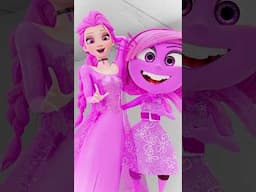 Elsa Frozen - Love Transformation!( inside out 2 Animation)