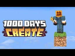 I Survived 1000 Days in Survival Create [FULL MOVIE]