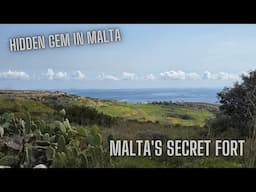Hidden Gem in Malta | Exploring this untouched beauty - Malta's Secret Fort