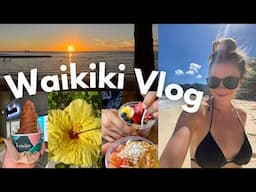 Hawaii Travel Vlog 🌺 Waikiki Beach (Oahu)