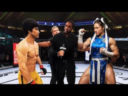 UFC 4 | Bruce Lee vs. Princess Muay-Thai | EA Sports UFC 4