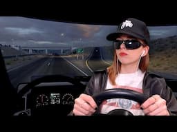 AMERICAN GIRL DRIVES BIG TRUCK