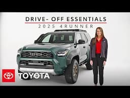 How to Set Up Your 2025 Toyota 4Runner | Toyota Drive-Off Essentials