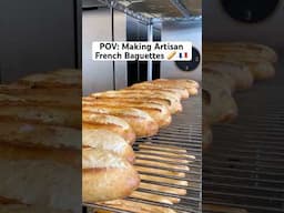 POV: Making Artisan French Baguettes 🥖 🇫🇷