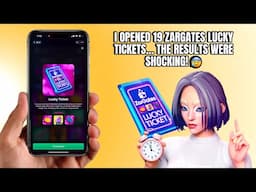 I opened 19 Zargates ‘Lucky Tickets’ 🎫, and here’s what I got…