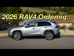Pre Ordering The 2026 Toyota RAV4!