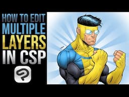 How to Edit Multiple Layers In Clip Studio Paint
