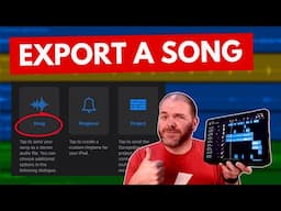 How to SHARE A SONG in GarageBand iOS (iPad/iPhone)