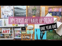 What Did I Use?! An Art Haul Reviewed 1 Year Later: Books, Watercolours, Sketchbooks, Tools, Brushes