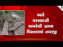 Amreli | ભારે વરસાદથી અમરેલી ગ્રામ્ય વિસ્તારમાં તારાજી | Heavy Rain | Weather Update | Monsoon