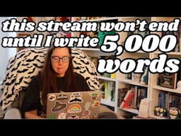 WRITING & PRODUCTIVITY SPRINTS | now that I'm drafting again...it's 5K Friday time!