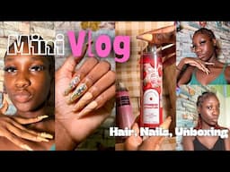 Mini Vlog || Hair, Nails, Lashes, Unboxing, Shopping, Brand Deal