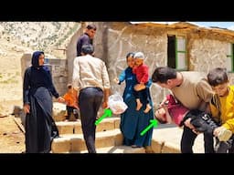 Painful accident: What happened to the nomadic child?