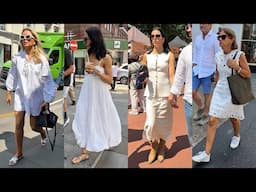 Feminine Street Style on a Beautiful Summer Day