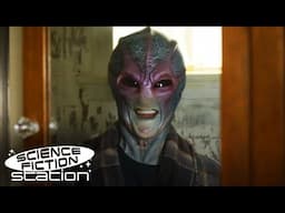 Alien Learns Human Facial Expressions | Resident Alien | Science Fiction Station