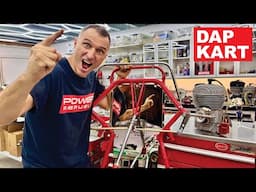 Vintage DAP Kart Restoration Project Episode 4: New Chrome - POWER REPUBLIC