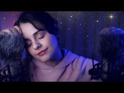 ASMR SLEEP INDUCING Countdown 🌙 Ear to Ear Whispers & Fluffy Mic
