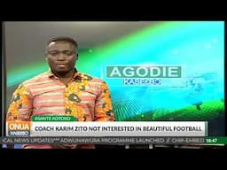 Asante Kotoko head coach, Abdul Karim Zito, says he is not focused on beautiful football but result