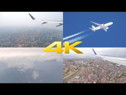 4K | IndiGo Airbus A320 flight from Mumbai to Kathmandu