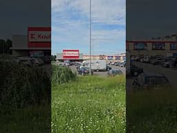 At Kaufland in Łukow, heading east. #kaufland #Łuków #polandtravel