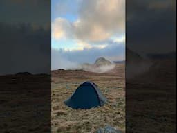 Wild Camping Solitude #leavenotrace #wildcamping #hiking #lakedistrict