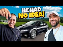 I Suprised My Best Mate With A NEW CAR!