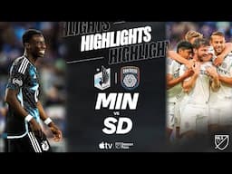 Minnesota United vs. San Diego FC | Full Match Highlights | Anders Dreyer and Iloski Twin Braces!