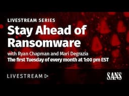 Staying Ahead of Ransomware: Communication During a Ransomware Engagement