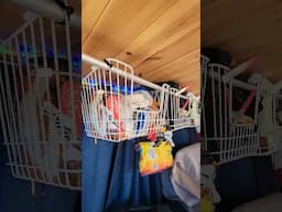 EASY 🤗 Van 🥰 ORGANIZATION! Please 👍 & Comment ❤️  #vanlife #campervan #seniornomad #nomad